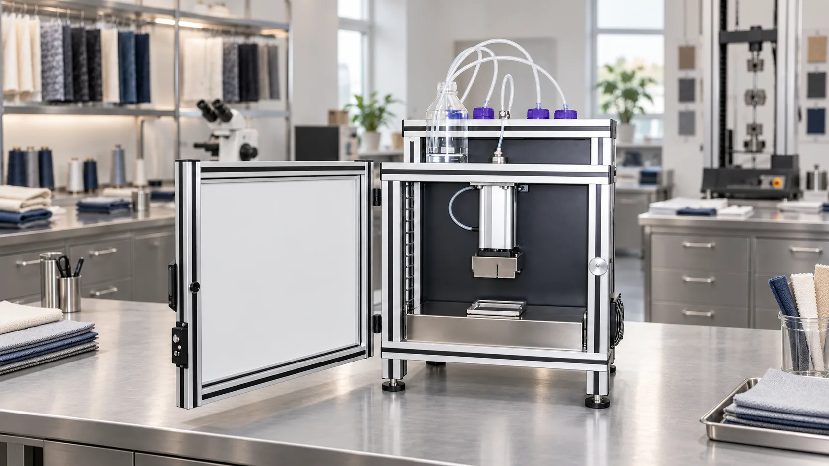 Tecnorama Multi-Fastest laboratory machine for textile fastness testing