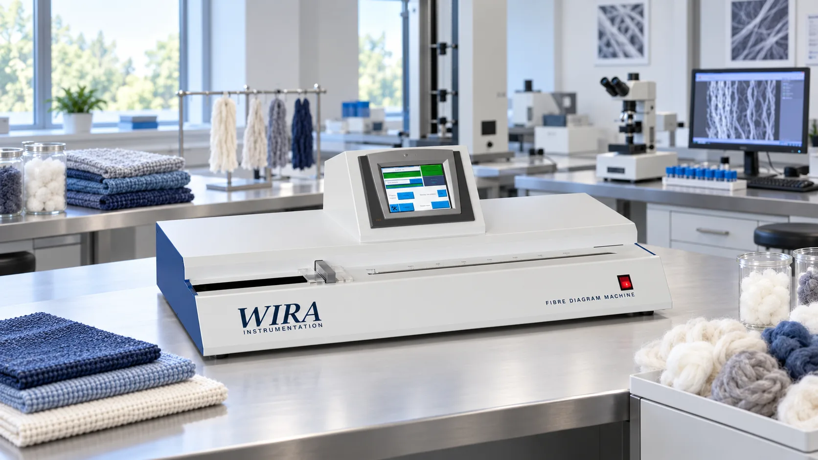 WIRA Fibre Diagram Machine for analysing fibre length