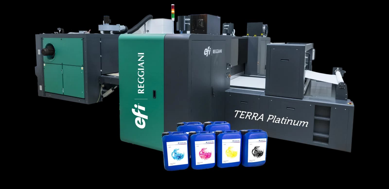 System pigmentowego druku tekstylnego EFI Reggiani TERRA