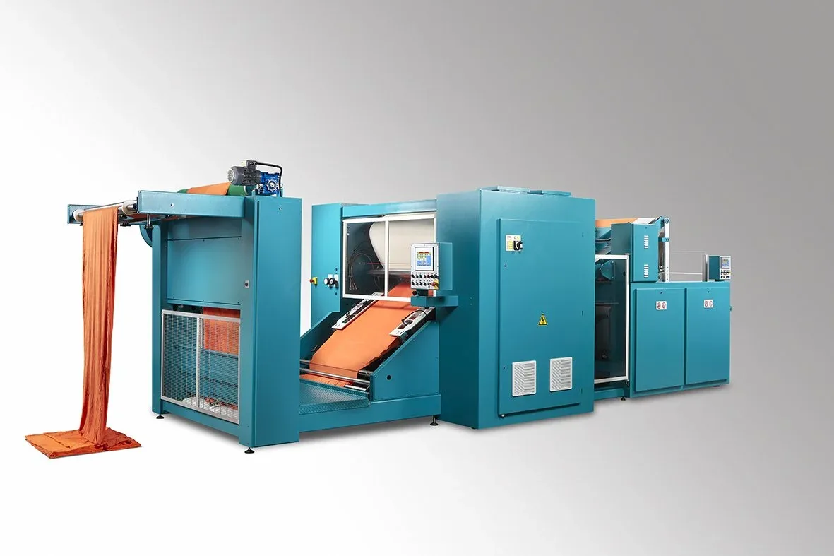 Kompaktor Lafer KST500 jako przykład rodziny kompaktorów do dzianin