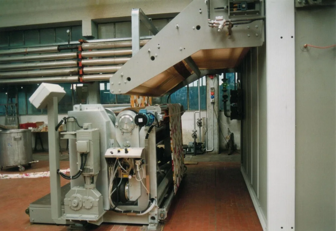 Salvadè two-phase and flash steamer in a textile plant